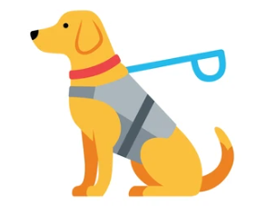 Acceso con animales de servicio